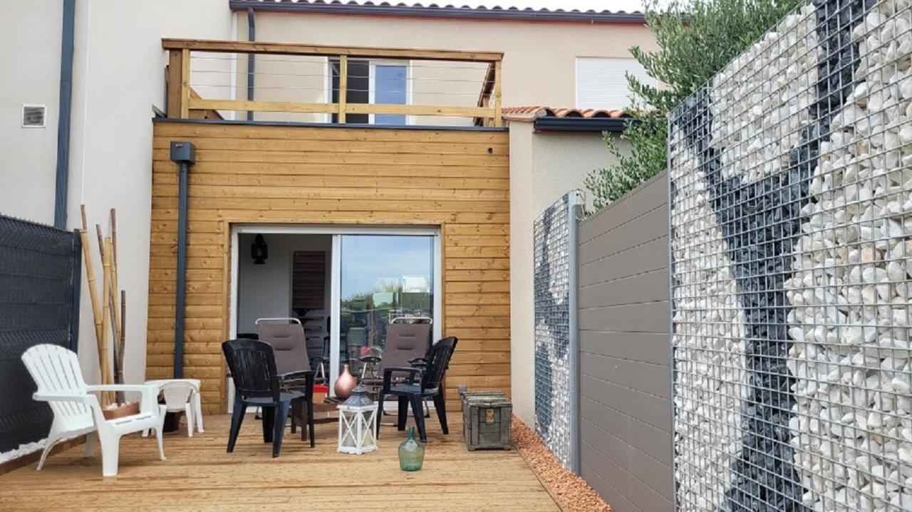 Gite Du Soleil Maison Lumineuse Avec Terrasse Solarium Parking Prive Sorède المظهر الخارجي الصورة