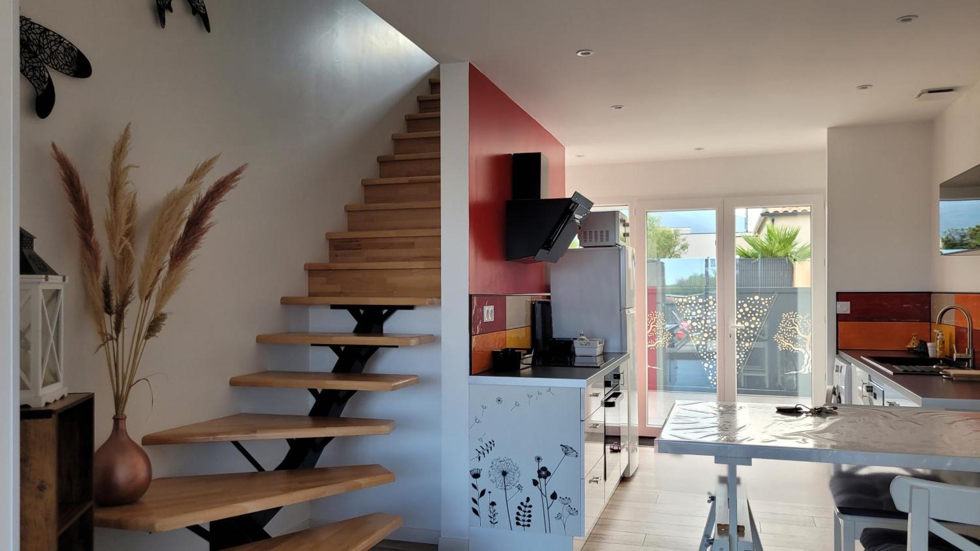 Gite Du Soleil Maison Lumineuse Avec Terrasse Solarium Parking Prive Sorède المظهر الخارجي الصورة
